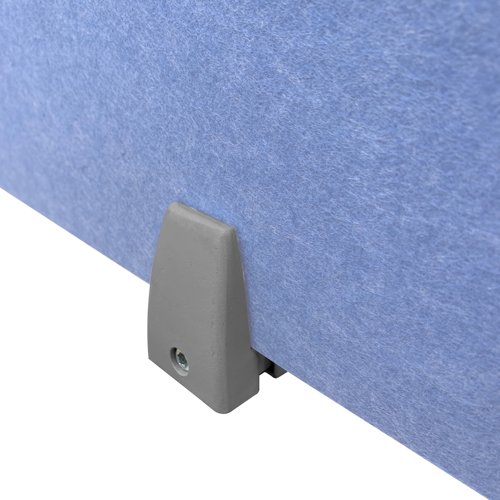 Desk Edge Clamp Screen Holder X 1 Bracket Silver Pair