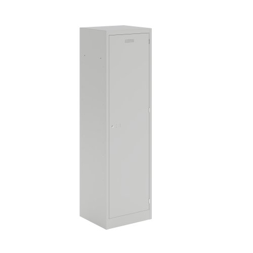 Lower Height Locker 1370 X 300 X 450 1 Door Light Grey