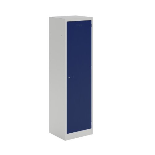 Lower Height Locker 915 X 225 X 380 1 Door Light Grey/Oxford Blue