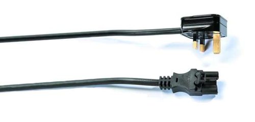 Mains Lead 4 Metre Black