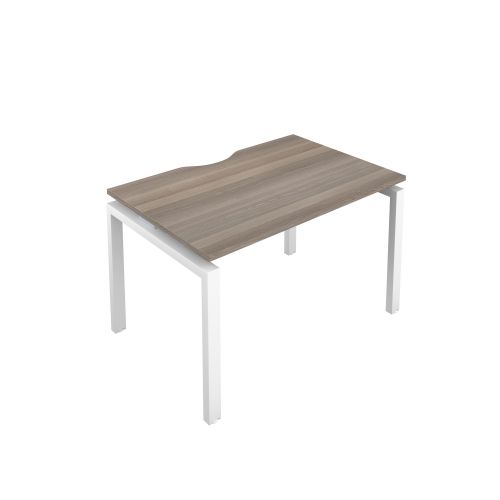 Premium 1 Person Bench 1200 X 800 Cut Out Grey Oak-White