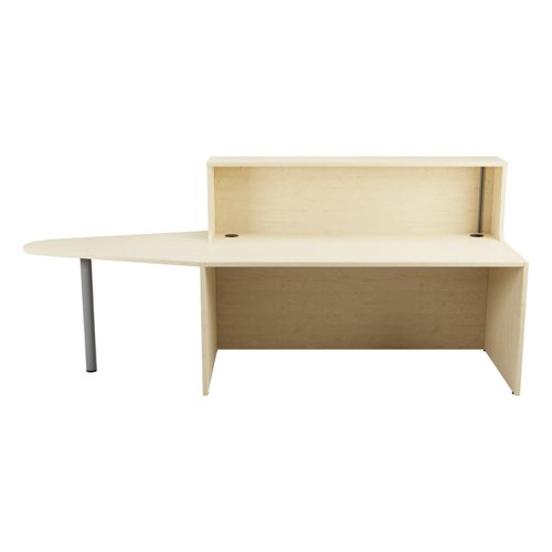 Reception Unit with Extension (FSC) 1400 Maple/Maple