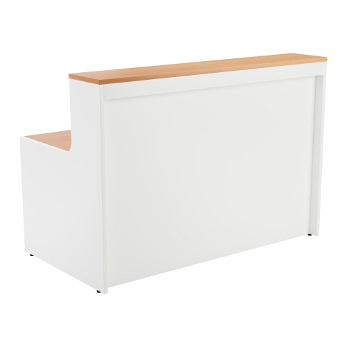 Reception Unit 1600 - White Sides With Beech Top Version 2