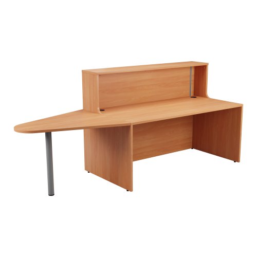 Reception Unit with Extension (FSC) 1600 Beech/Beech