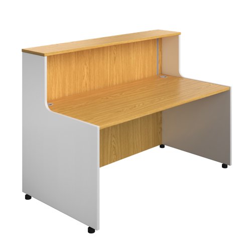 Reception Unit (FSC) 1600 Nova Oak/White