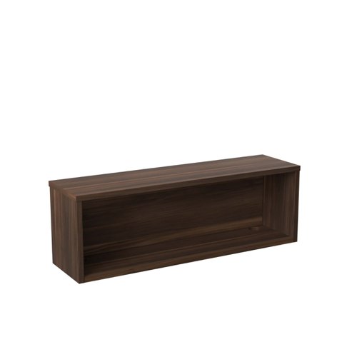 Reception Modular Straight Hutch Unit (FSC) 1200mm Dark Walnut