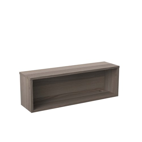 Reception Modular Straight Hutch Unit (FSC) 1200mm Grey Oak