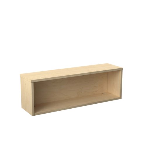 Reception Modular Straight Hutch Unit (FSC) 1200mm Maple