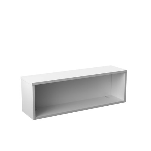 Reception Modular Straight Hutch Unit (FSC) 1200mm White