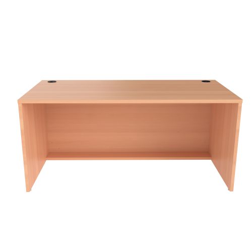 Reception Modular 1600W X 800D Straight Base Unit Beech Version 2