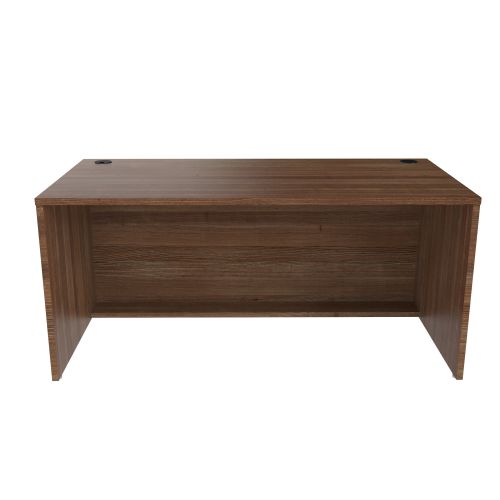 Reception Modular 1600w X 800d Straight Base Unit Dark Walnut