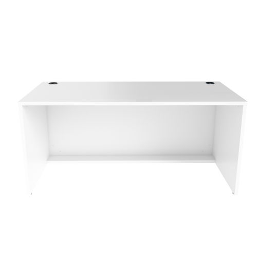 Jemini Reception Modular Desk Unit 1600mm White RCM1600SBUWH