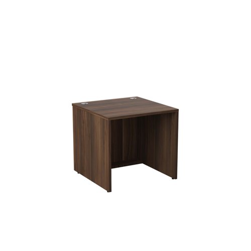 Reception Modular Straight Base Unit (FSC) 800 X 800 Dark Walnut