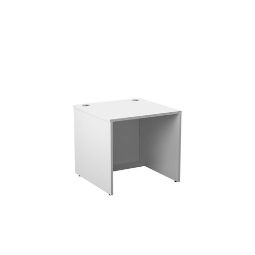 Reception Modular Straight Base Unit (FSC) 800 X 800 White