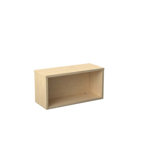 Reception Modular Straight Hutch Unit (FSC) 800mm Maple