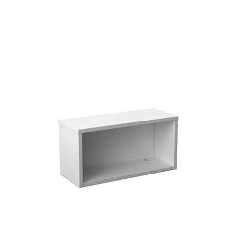 Reception Modular Straight Hutch Unit (FSC) 800mm White