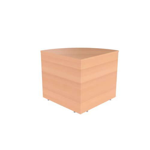 Reception Modular Corner Base Unit (FSC) Beech