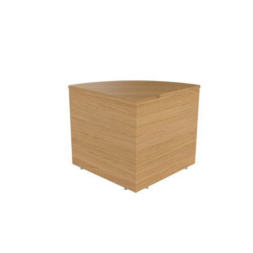 Reception Modular Corner Base Unit (FSC) Nova Oak