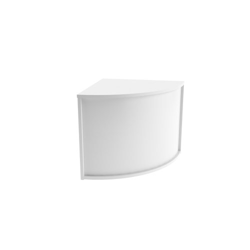 Reception Modular Corner Base Unit (FSC) White