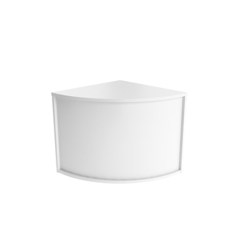 Reception Modular Corner Base Unit (FSC) White