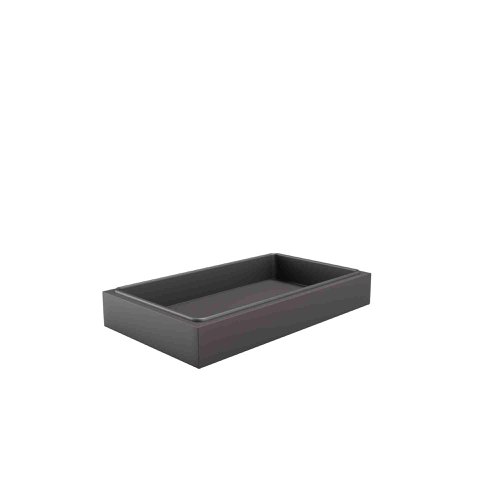 Bisley Steel Planter with Plastic Liner 800mm Wide Anthracite Grey