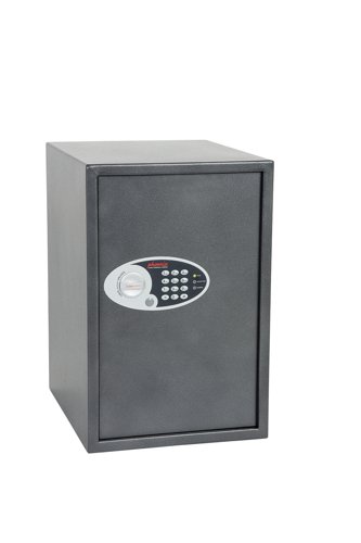 Compact SS0800E Series Steel Safe with Electronic Lock 88 Litres Metallic Graphite