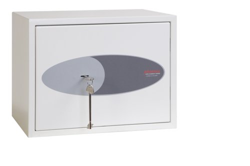 Fortress SS1180 Series Safe Key Lock 24 Litres Light Grey