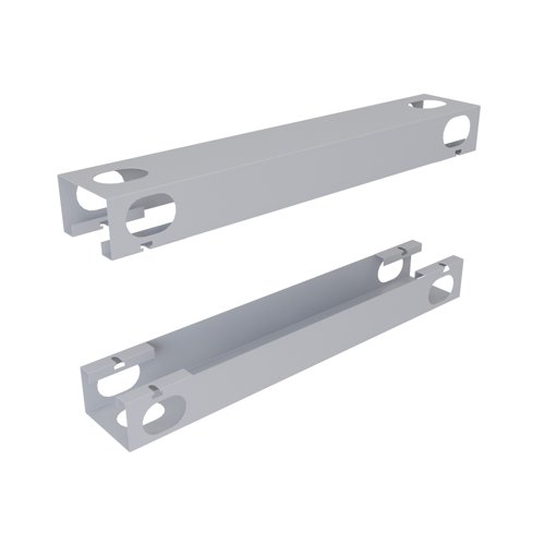 Synergy Cable Channel 1000mm Silver