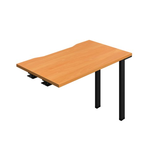 Synergy Bench Extension with Cut Out: 1 Person (FSC) : 1000 600 Beech/Black
