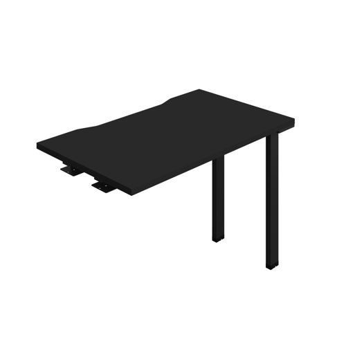 Synergy Bench Extension with Cut Out: 1 Person (FSC) : 1000 600 Black/Black