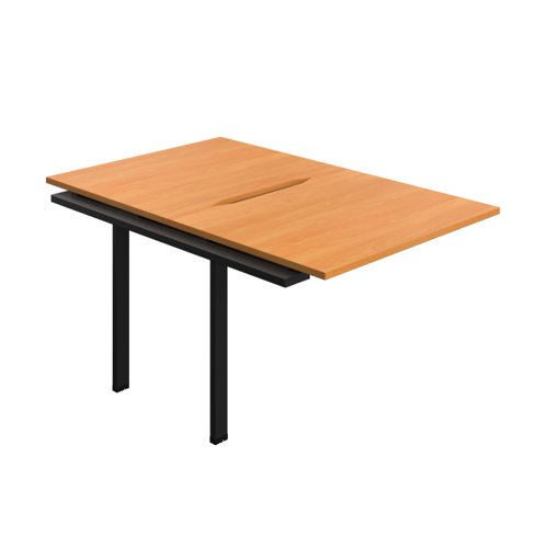 Synergy Bench Extension with Cut Out: 2 Person (FSC) : 1000 800 Beech/Black