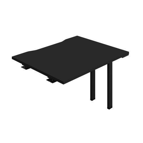 Synergy Bench Extension with Cut Out: 1 Person (FSC) : 1000 800 Black/Black