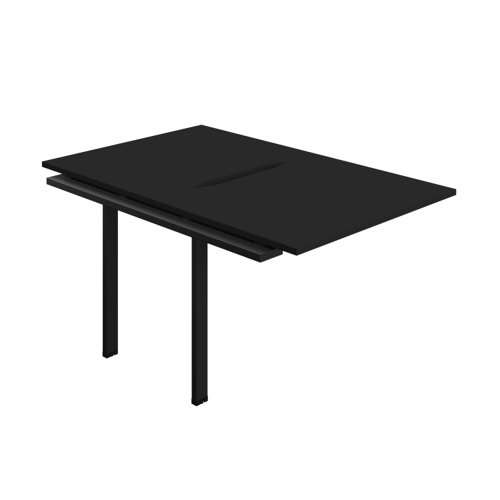 Synergy Bench Extension with Cut Out: 2 Person (FSC) : 1000 800 Black/Black