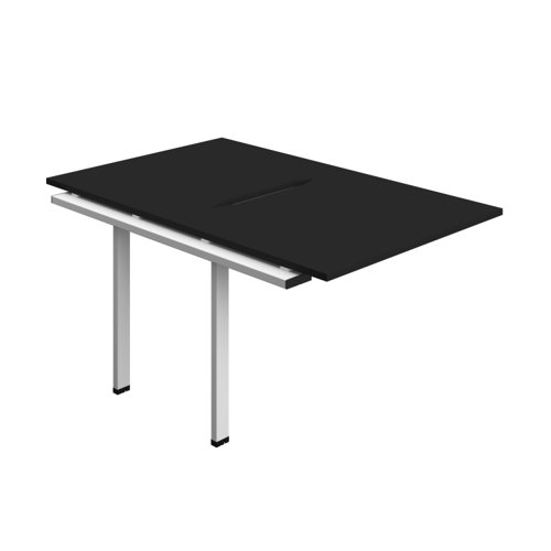 Synergy Bench Extension with Cut Out: 2 Person (FSC) : 1000 800 Black/White