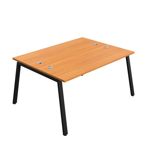 Synergy Bench with Cable Ports: 2 Person (FSC) : A-Frame Leg : 1600