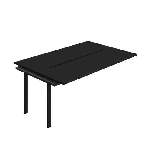 Synergy Bench Extension with Cut Out: 2 Person (FSC) : 1800 600 Black/Black