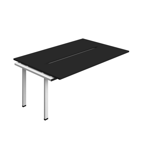 Synergy Bench Extension with Cut Out: 2 Person (FSC) : 1800 600 Black/White