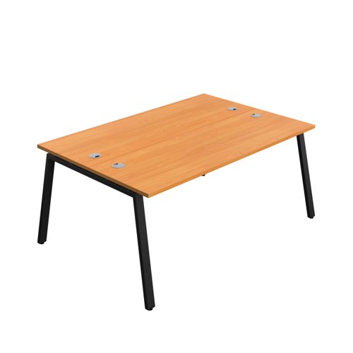 Synergy Bench with Cable Ports: 2 Person (FSC) : A-Frame Leg : 1800