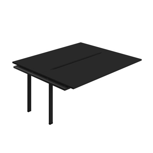 Synergy Bench Extension with Cut Out: 2 Person (FSC) : 1800 800 Black/Black