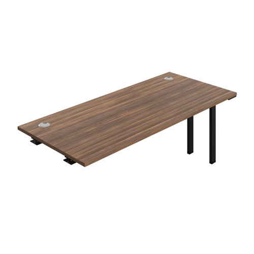 Synergy Bench Extension with Cable Ports: 1 Person (FSC) : 1800 800 Dark Walnut/Black