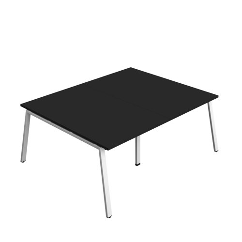 Synergy Meeting Table (FSC) : A-Frame Leg : 2000 1600 Black/White