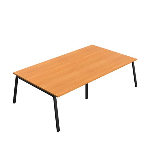 Synergy Meeting Table (FSC) : A-Frame Leg : 2800 1600 Beech/Black