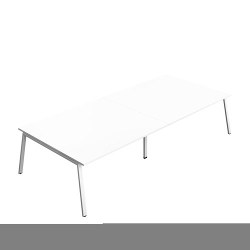 Synergy Meeting Table (FSC) : A-Frame Leg : 3600 1600 White/White