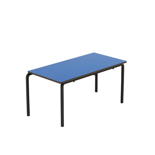 Titan Crush Bent Frame Table 1100x550x530 Blue/Black