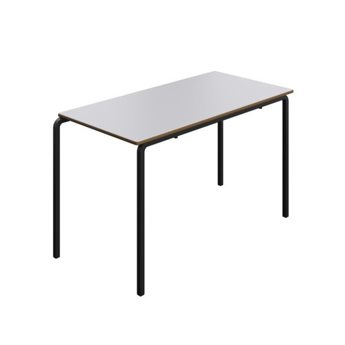 Titan Crush Bent Frame Table 1200x600x710 Grey/Black