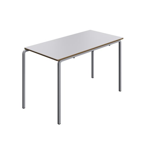 Titan Crush Bent Frame Table 1200x600x710 :Grey/Grey