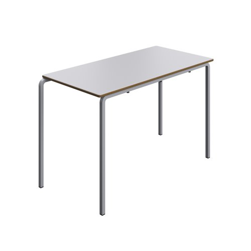 Titan Crush Bent Frame Table 1200x600x760 Grey/Grey