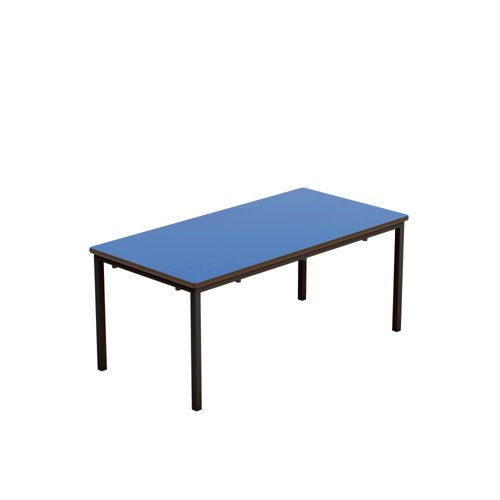 Titan Welded Frame Table 1100x550x460 Blue/Black
