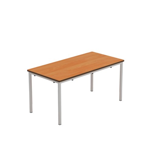 Titan Welded Frame Table 1100x550x530 Beech/Grey