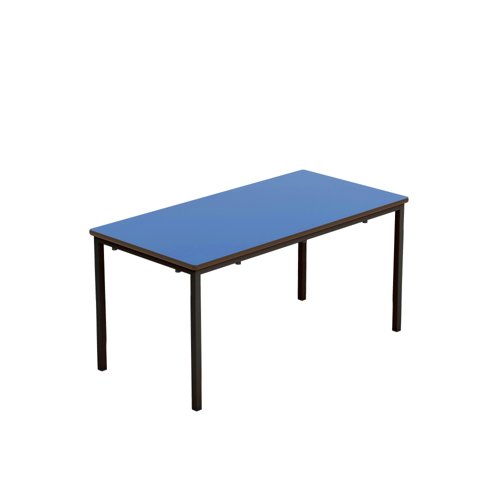 Titan Welded Frame Table 1100x550x530 Blue/Black